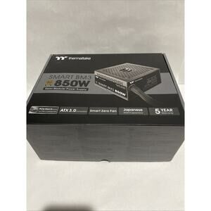 Thermaltake - Smart BM3 80+ Bronze PCIE Gen 5 ATX 3.0 850W Semi-Modular Power...